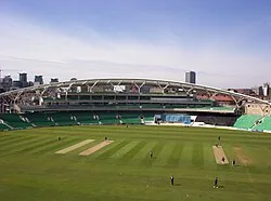 Surrey v Yorkshire (OCS stand in background)