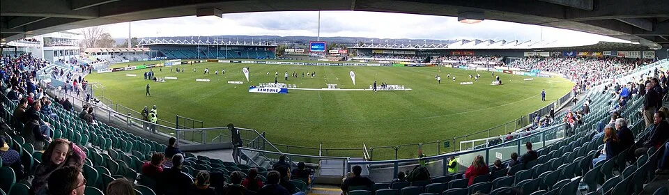 York Park during the half-time break of an A-League pre-season game in July 2006