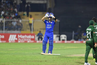 Afghanistan beat Bangladesh at Sharjah and won the series