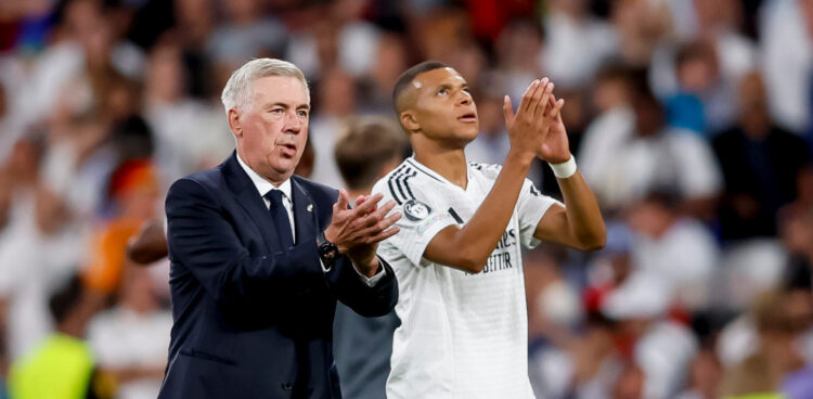 Ancelotti stands by Mbappé during challenging times