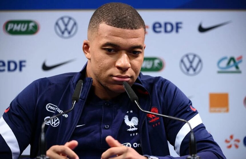 Kylian Mbappé has been left out of the France squad once again