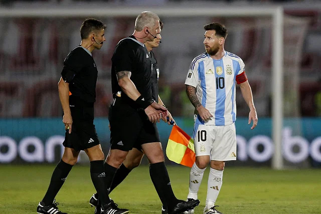 Lionel Messi Called Referee a 'Coward' in Heated Moment