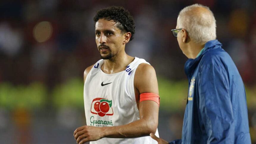 Marquinhos Requests Fan Support for Struggling Brazil