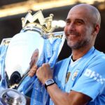 News of Guardiola extending his contract with Man City