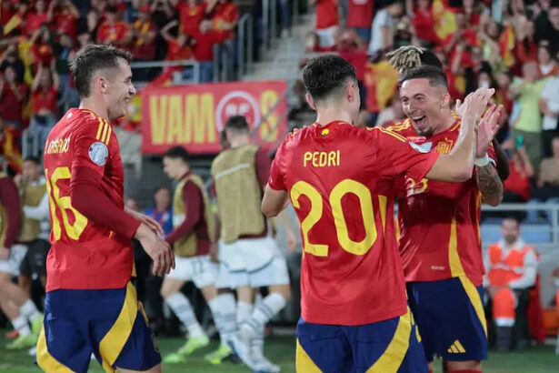 Spain's Thrilling Win Secured with Last-Minute Goal