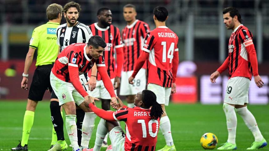 The Milan-Juventus clash ends in a lifeless draw