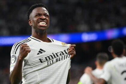 Vinicius' brilliant hat-trick leads Real Madrid to a victory