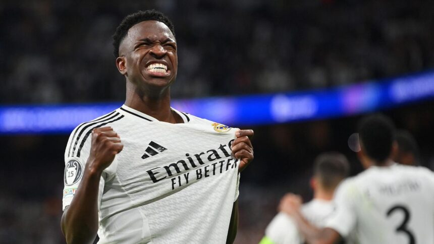 Vinicius' brilliant hat-trick leads Real Madrid to a victory