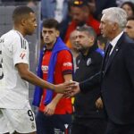 Ancelotti places his trust in the 'gloomy and disappointed' Mbappé