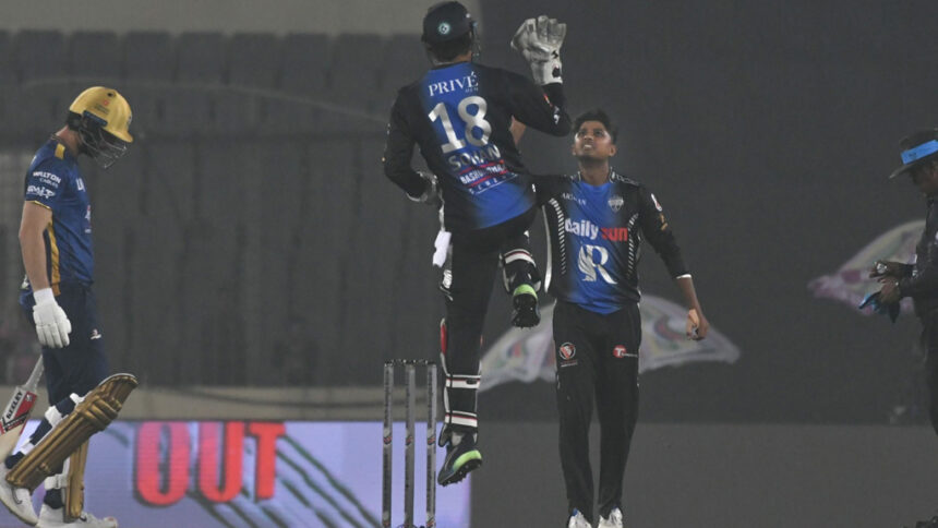 Dhaka Capitals lose their first BPL match