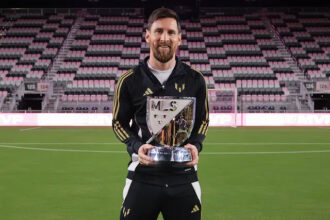 Messi takes home the MLS Player of the Year award