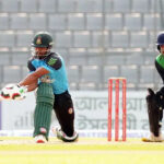 Najmul is scoring all the runs for West Indies in Sylhet