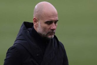 Pep Guardiola worries about Champions League place