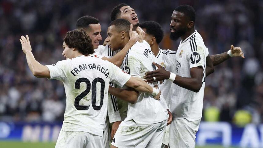 Real Madrid narrows the gap with Barcelona to just 1 point