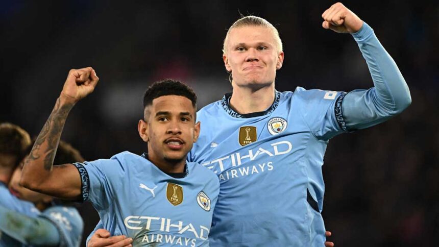 Savinho and Haaland lead Man City to vital victory