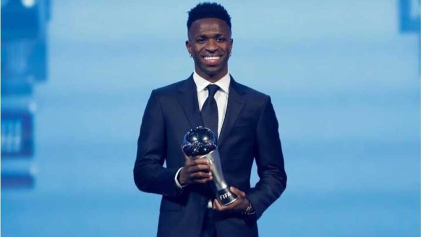 Vinícius wins FIFA Best Player Award, beating Messi and others