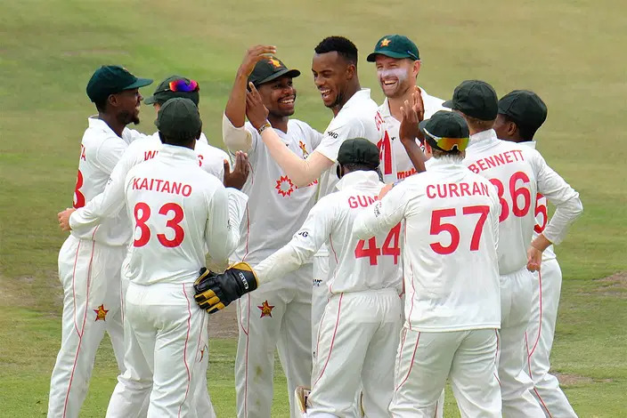 Zimbabwe sets a record with three centuries