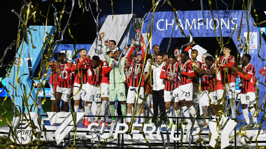 AC Milan wins Italian Super Cup with an incredible comeback