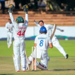 Afghanistan was bowled out for 157 runs