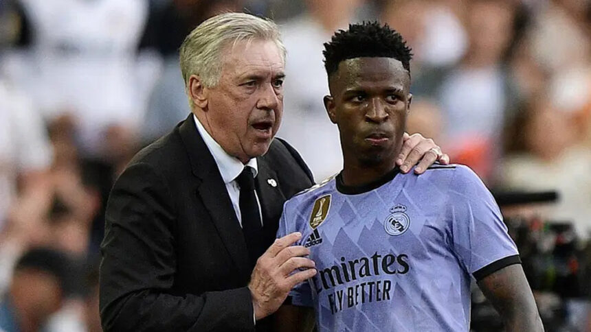 Ancelotti believes Vinícius' ban is unfair