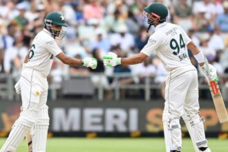 Babar & Masood's record partnership gives Pakistan hope