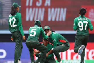 Bangladesh defeats Scotland to reach super six