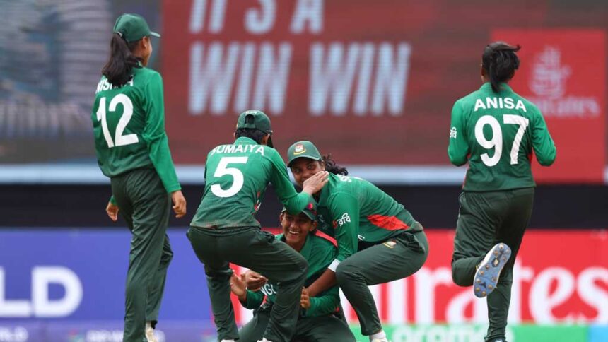 Bangladesh defeats Scotland to reach super six