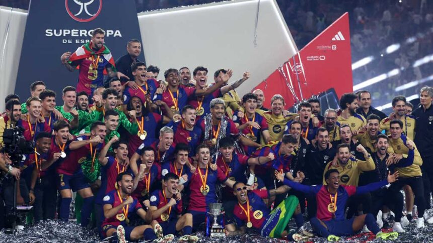 Barcelona dominate Real Madrid to win Spanish Super Cup