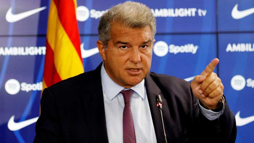 Barcelona president criticizes La Liga & Spanish Federation