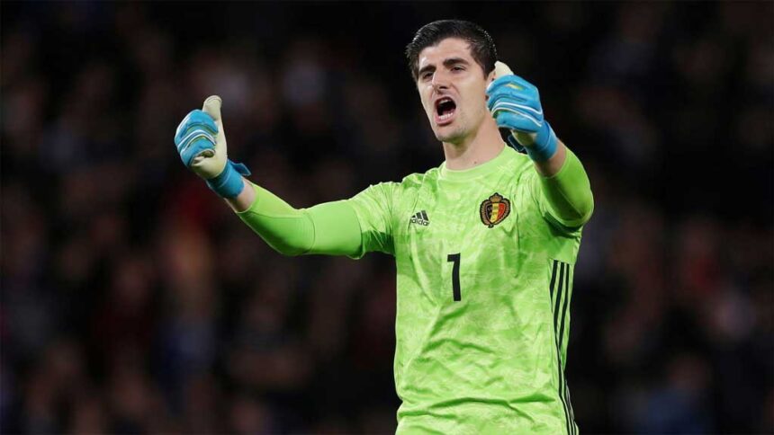 Belgium coach awaits Courtois national team return