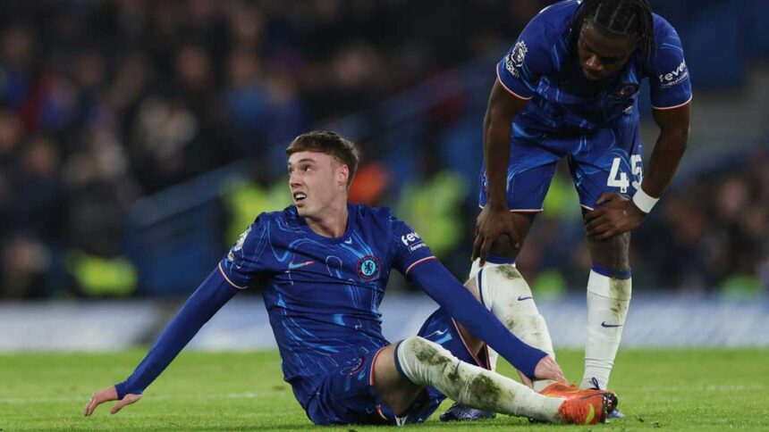 Chelsea star Palmer doubtful for the Wolves match