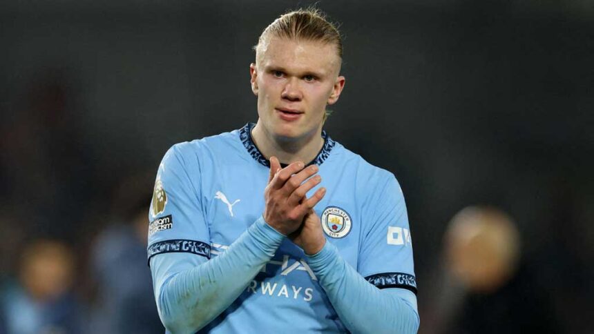 Erling Haaland signs a 10-year contract with Manchester City