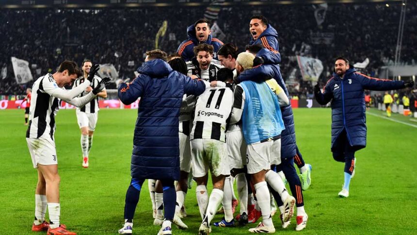 Juventus beats AC Milan to reach fourth place