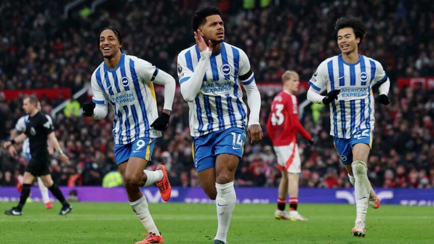 Man United suffers another defeat to Brighton