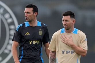 Messi focused on 2026 World Cup, says Scaloni