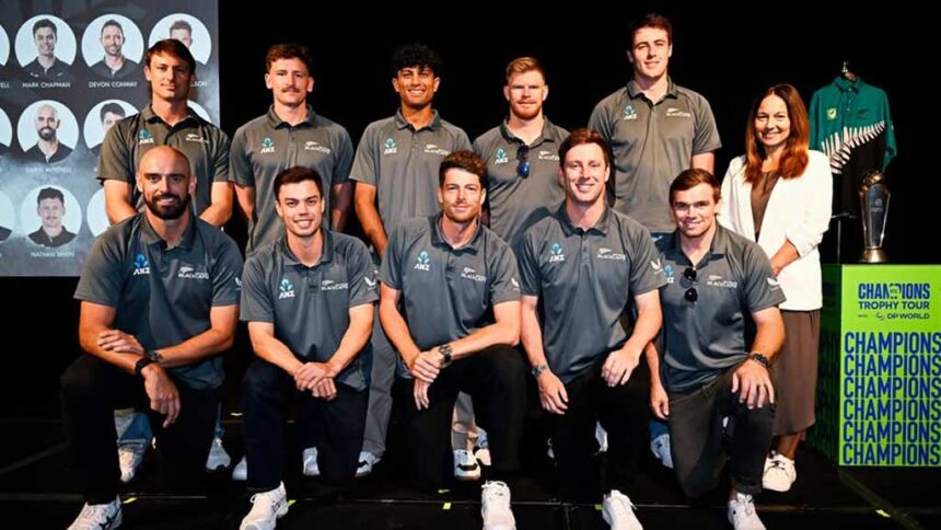 New Zealand captain announces Champions Trophy squad