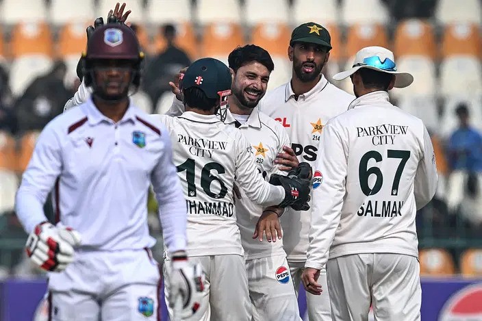 Pakistan dominates West Indies in Multan with huge win