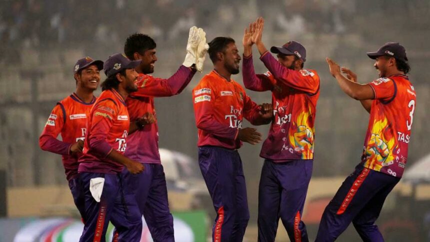 Rajshahi defeats Rangpur with local player squad