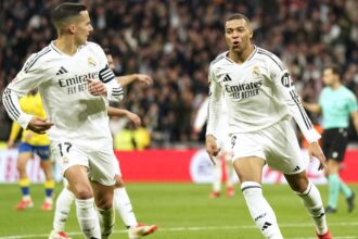 Real Madrid’s victory secures top spot in La Liga