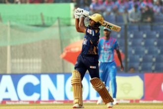 Tanzid just behind Gayle in sixes record