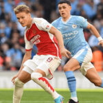 Arsenal vs. Man City rivalry is expected, says Odegaard