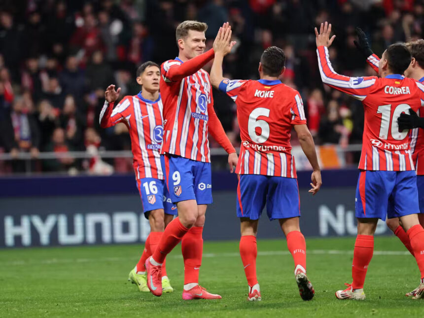 Atlético Madrid drop points in La Liga title race