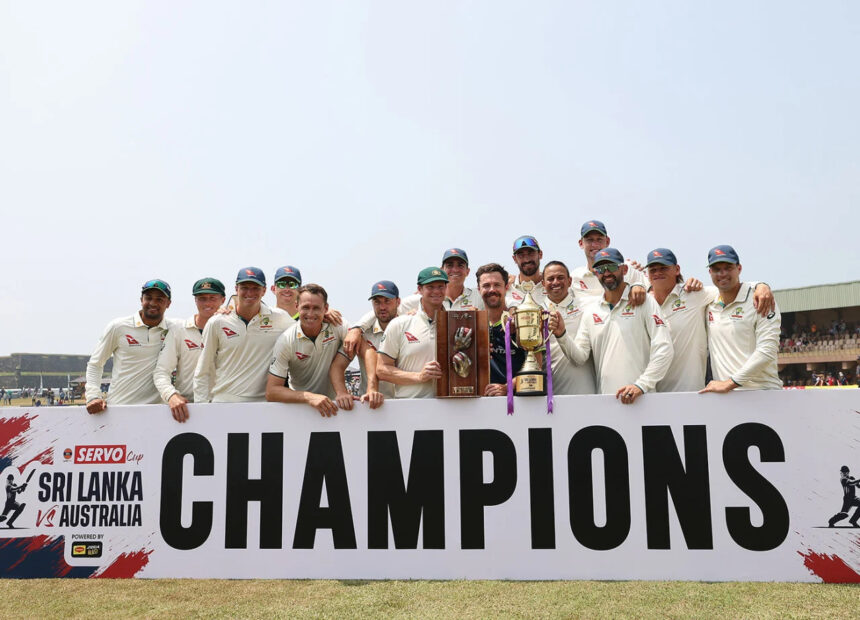 Australia wins series in Sri Lanka after 14 years