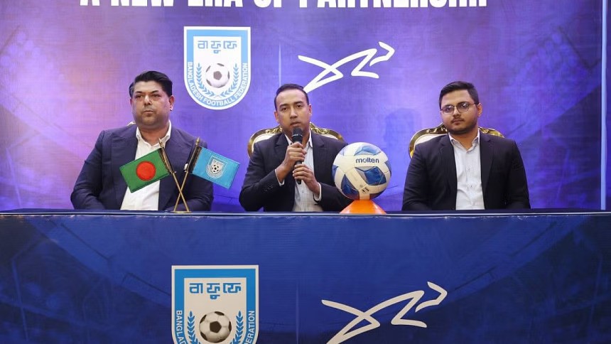 Bangladesh football team gets kit sponsor