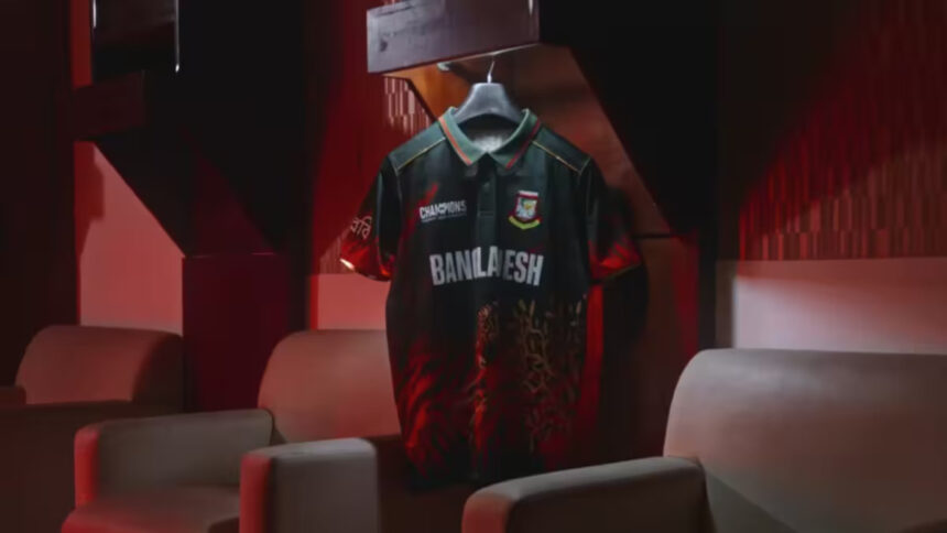 Bangladesh’s new jersey for Champions Trophy revealed