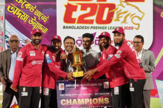 Fortune Barishal players celebrate BPL in various ways