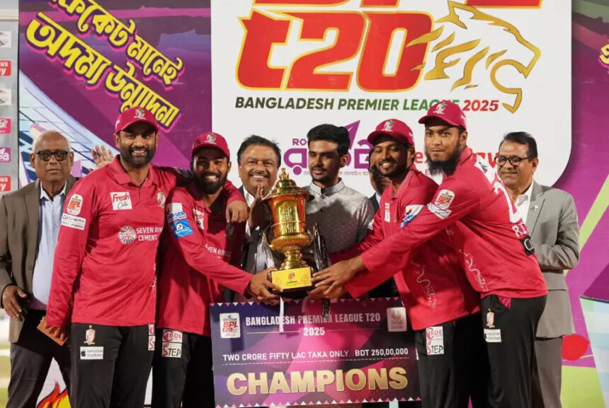 Fortune Barishal players celebrate BPL in various ways