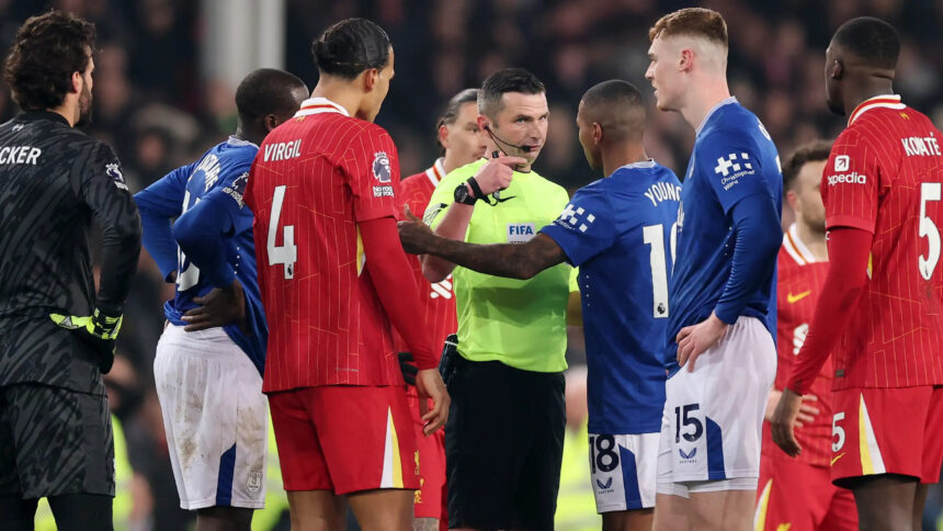 Liverpool frustrated in Everton draw