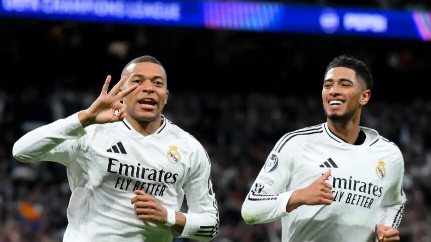 Mbappé's hat trick as Real Madrid destroys Man City