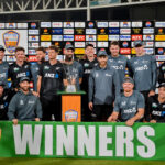 New Zealand defeats Pakistan to lift tri-series trophy